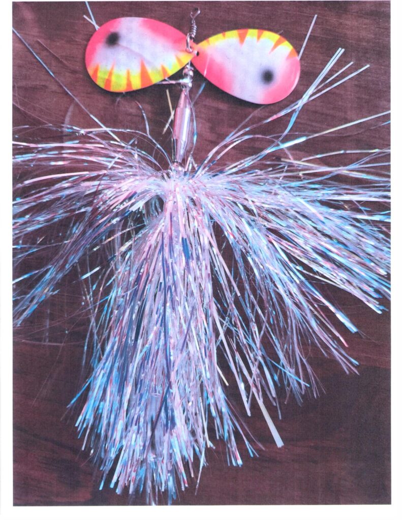 New bucktail  by Muskie Getters Muskie Lures.