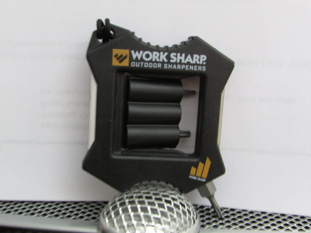 New Item on Market and you need to check out the Micro Sharpener & Knife Tool.