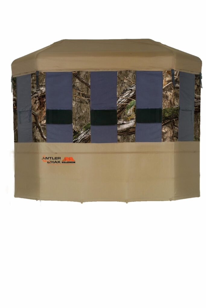 See What You’ve Been Missing with Millennium Treestands’ New  Antler Shak 30-06 Ground Blind