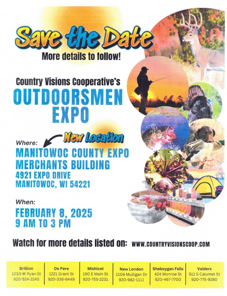 COMING THIS SPRING:  OUTDOORSMEN EXPO 2-8-2025