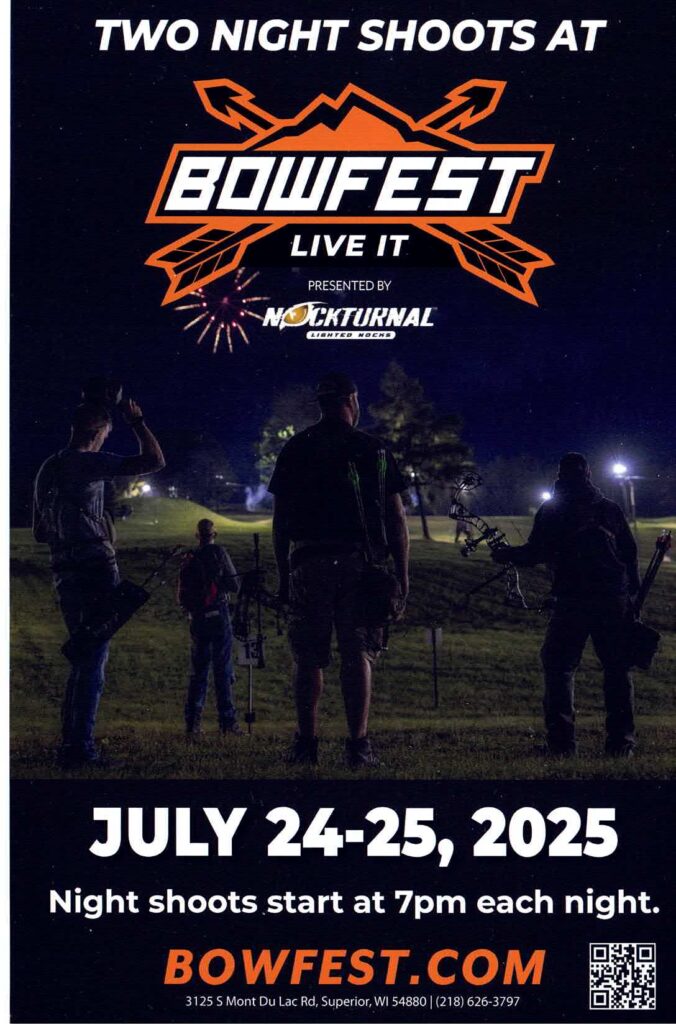 BOWFEST  LIVE IT JULY 24-27, 2025 SUPERIOR, WI