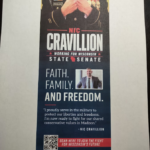 VOTE FOR NIC CRAVILLION FOR SENATE DISTRICT 1 ON AUGUST 11th
